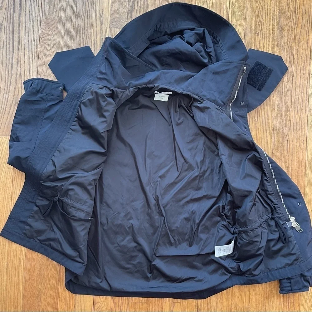NEW Bottega Veneta Tech Hooded Jacket Black 604461 Pre Spring 2020 Size 48 NWT